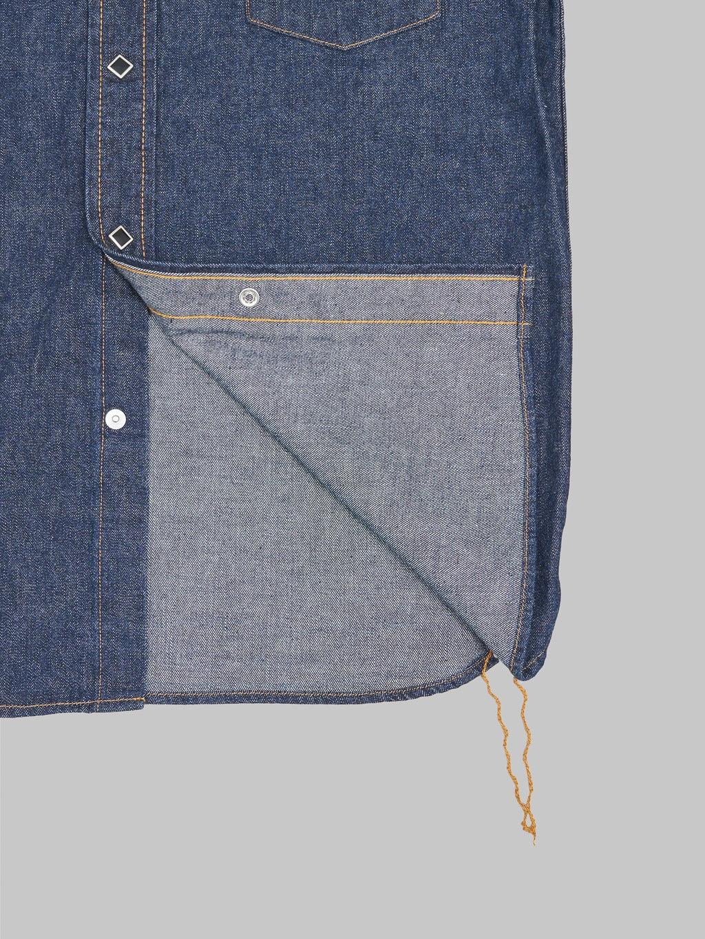 Samurai Jeans 10oz "Hisho SWD-L02-OVS" Selvedge Western Denim Shirt