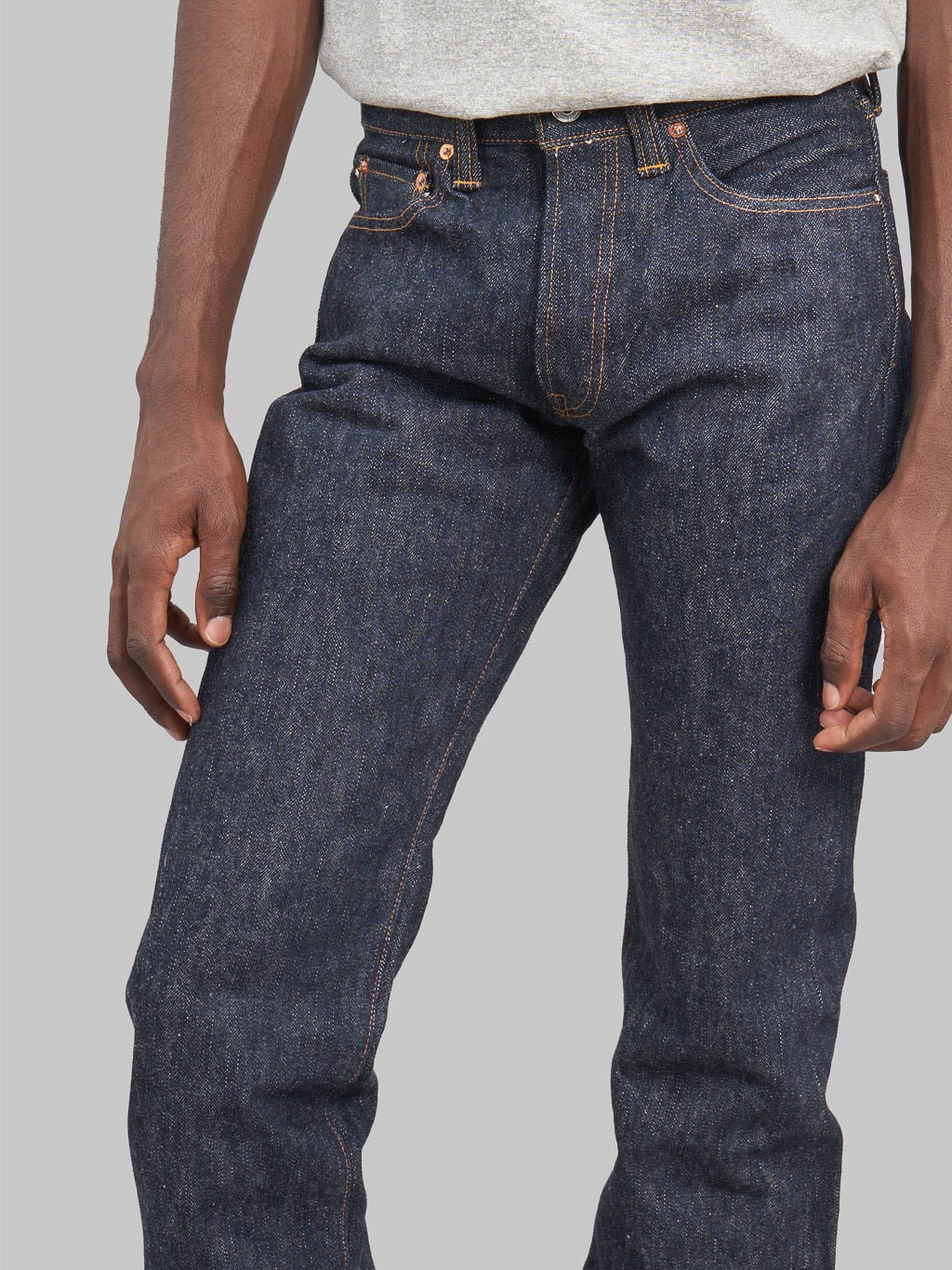 samurai jeans S710XX 19oz slim straight jeans inseam