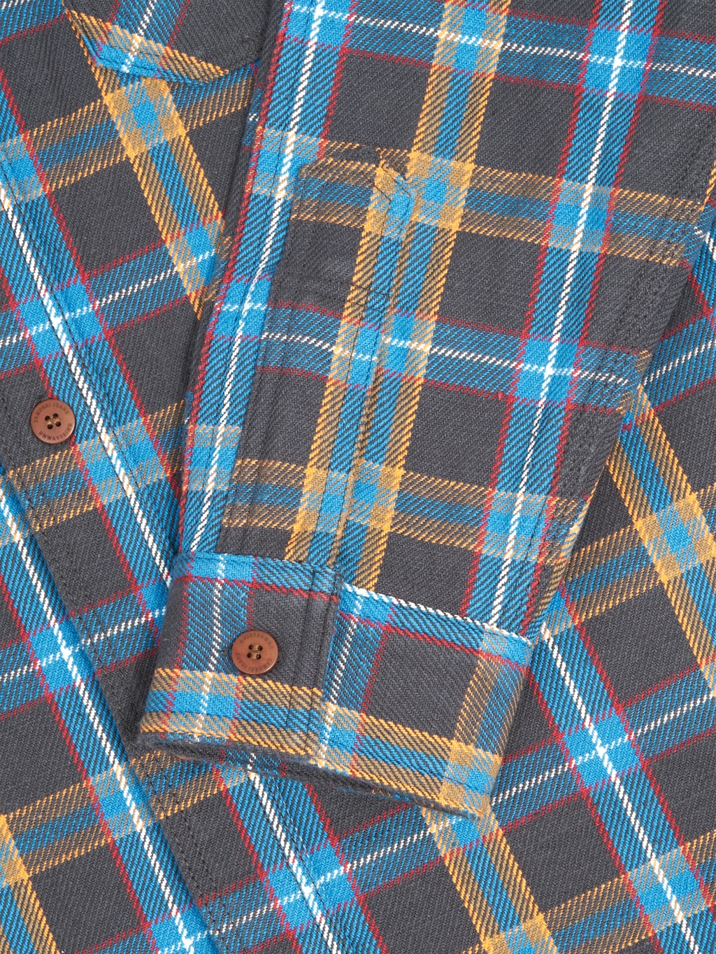 samurai jeans contest flannel work shirt cuff