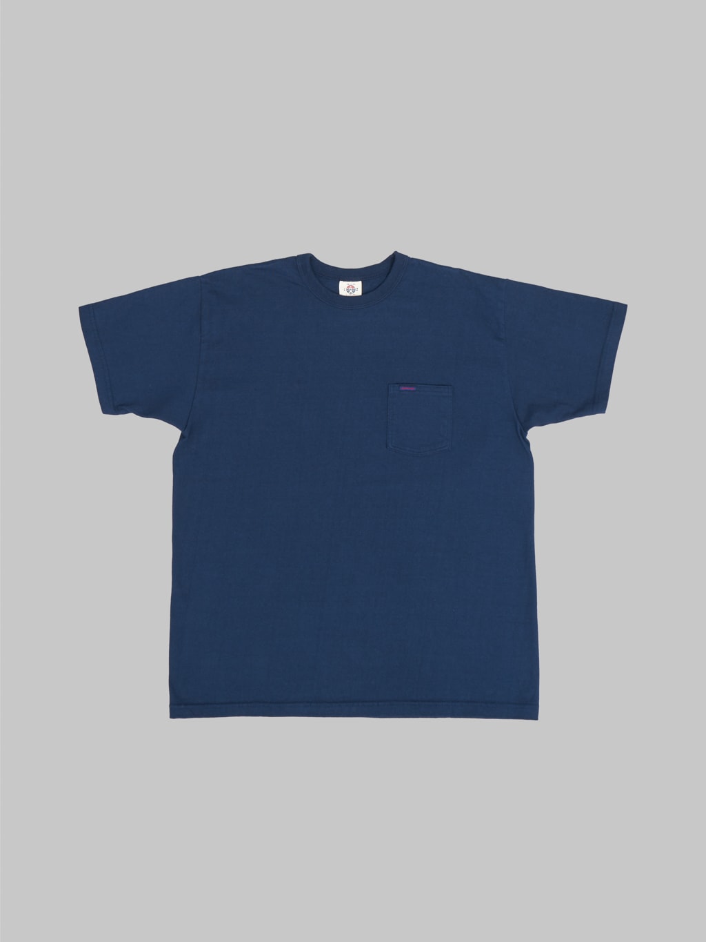 samurai jeans heavyweight pocket plain navy front