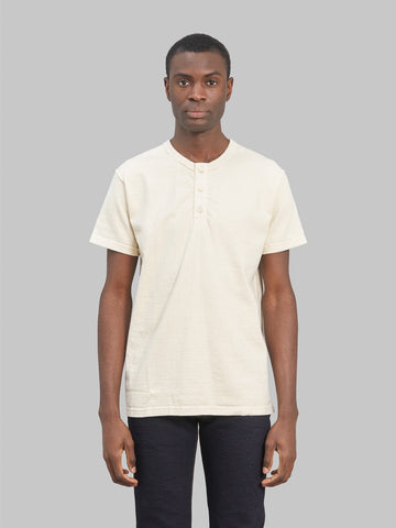 Henley Cotton & Lyocell Ribbed T-shirt