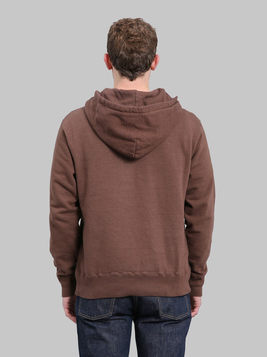 Samurai Jeans  SWS-SC02 Japanese Cotton Hoodie Kuri Dark