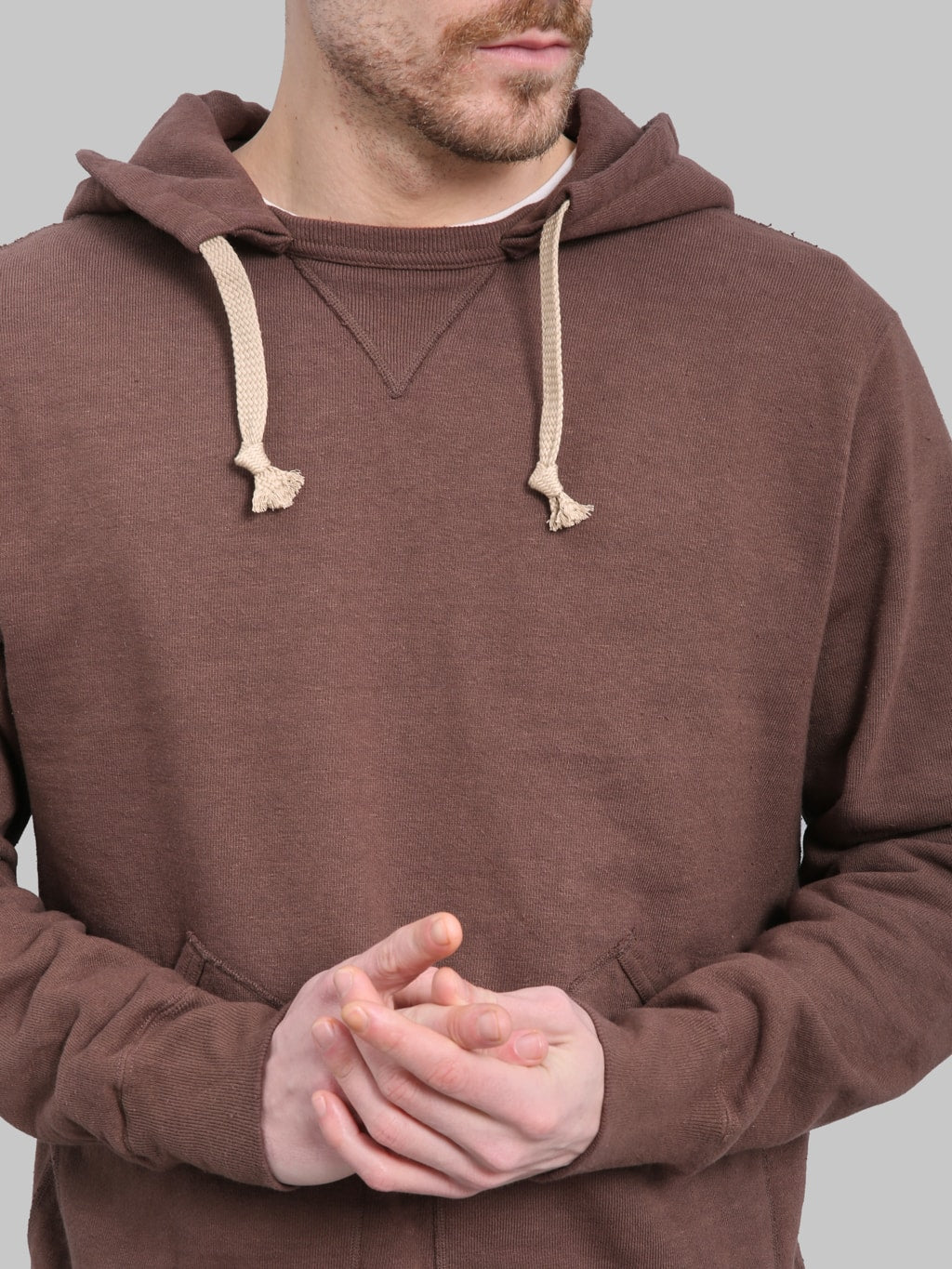 Samurai Jeans  SWS-SC02 Japanese Cotton Hoodie Kuri Dark