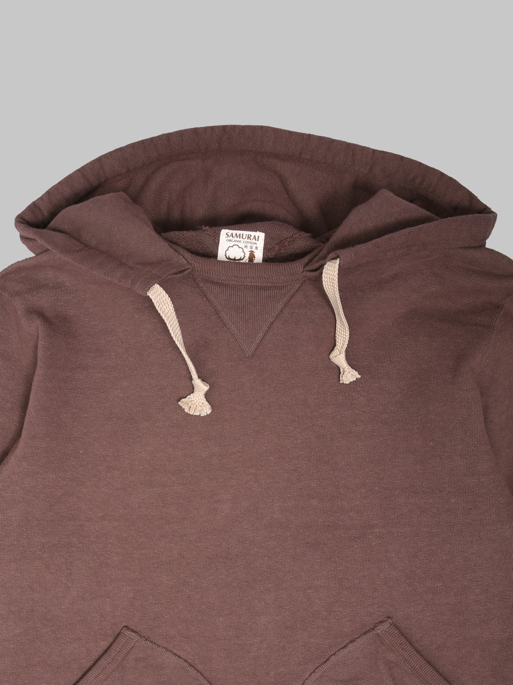 Samurai Jeans  SWS-SC02 Japanese Cotton Hoodie Kuri Dark