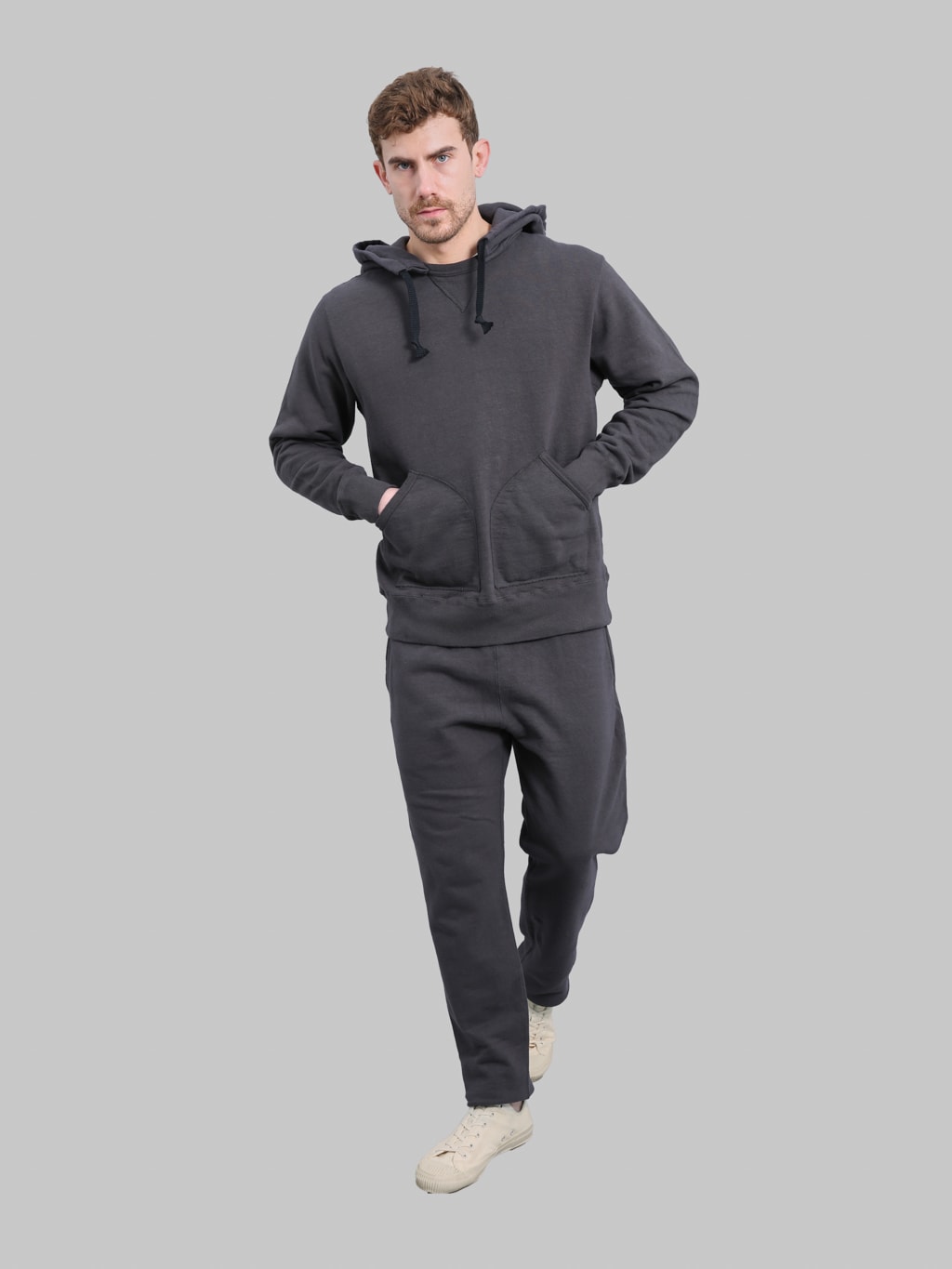 Samurai Jeans SWS-SC03 Japanese Cotton Sweatpants Kuromame