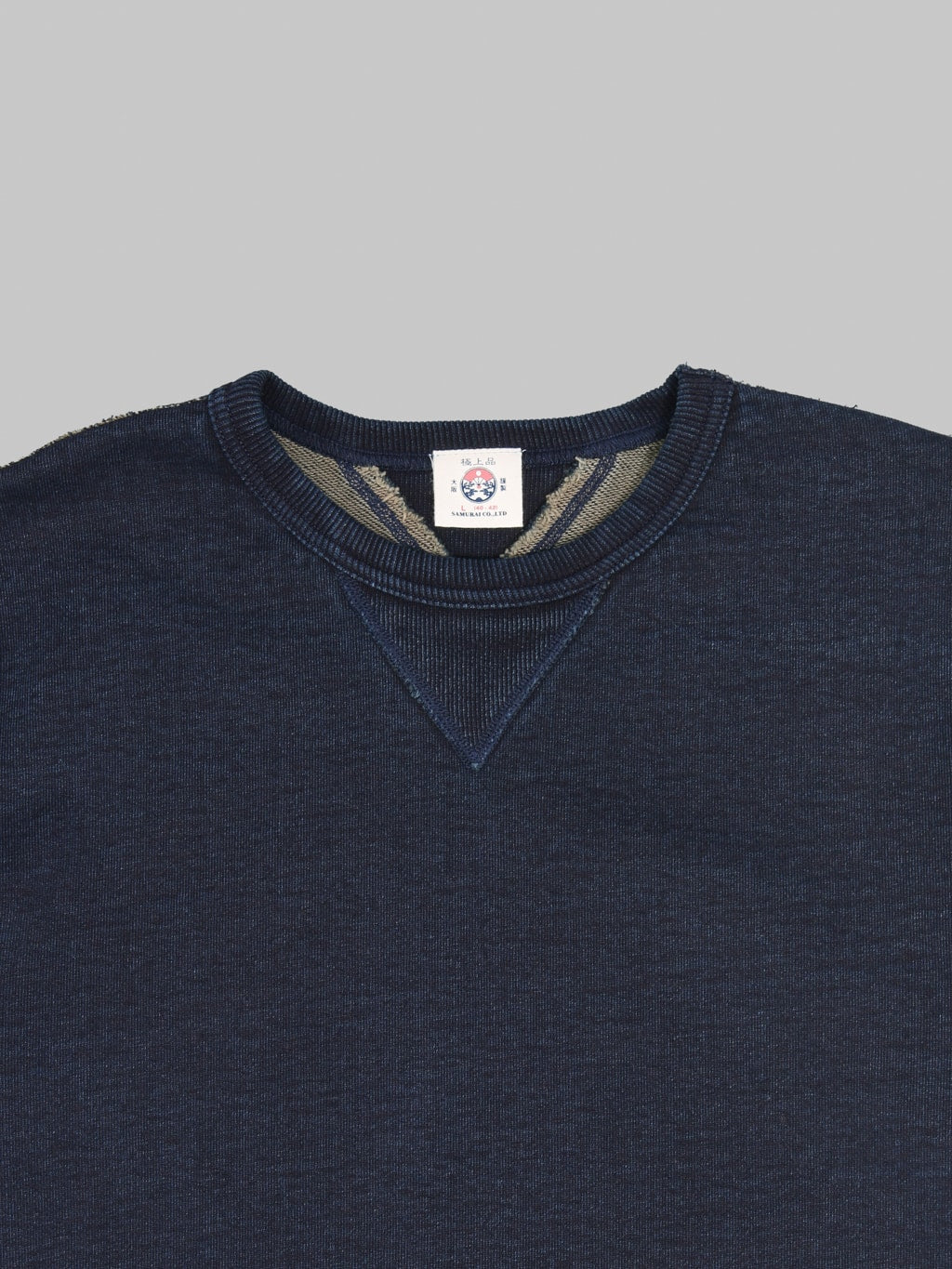 Samurai Jeans SIS25-101 Kakishibu Indigo Sweatshirt