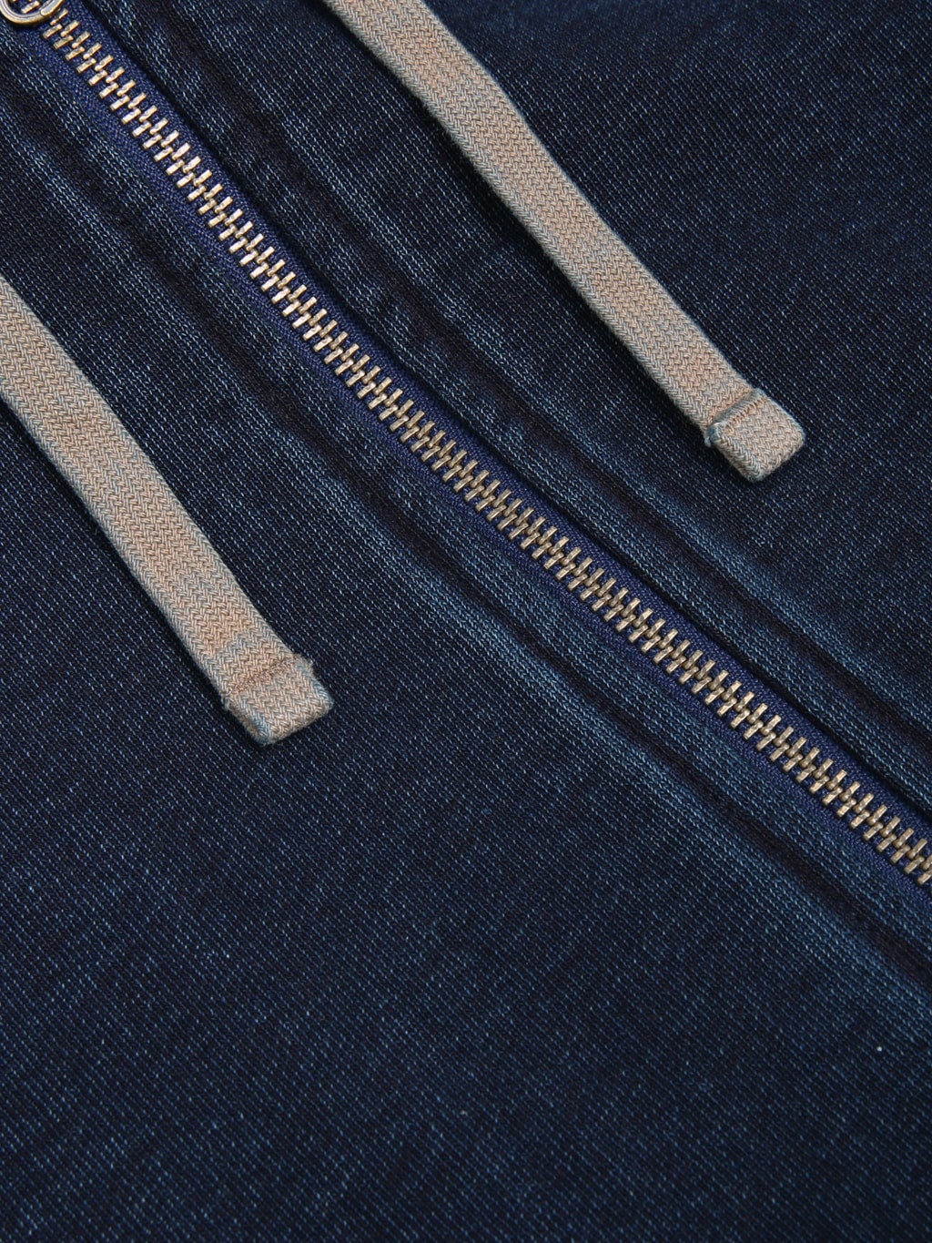 Samurai Jeans SIS25-102 Kakishibu Indigo Zip Hoodie