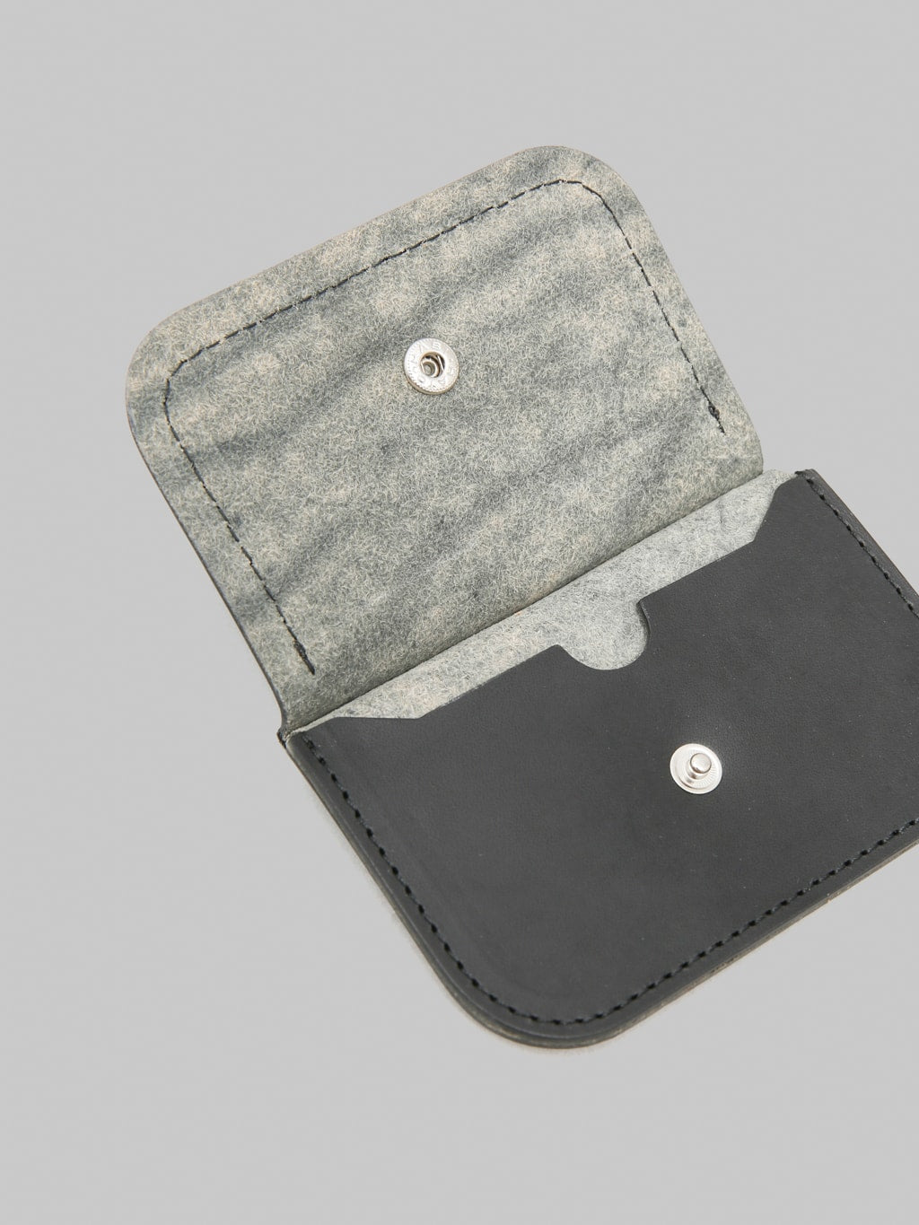 Samurai Jeans SJKCC26 Leather Card Case Black