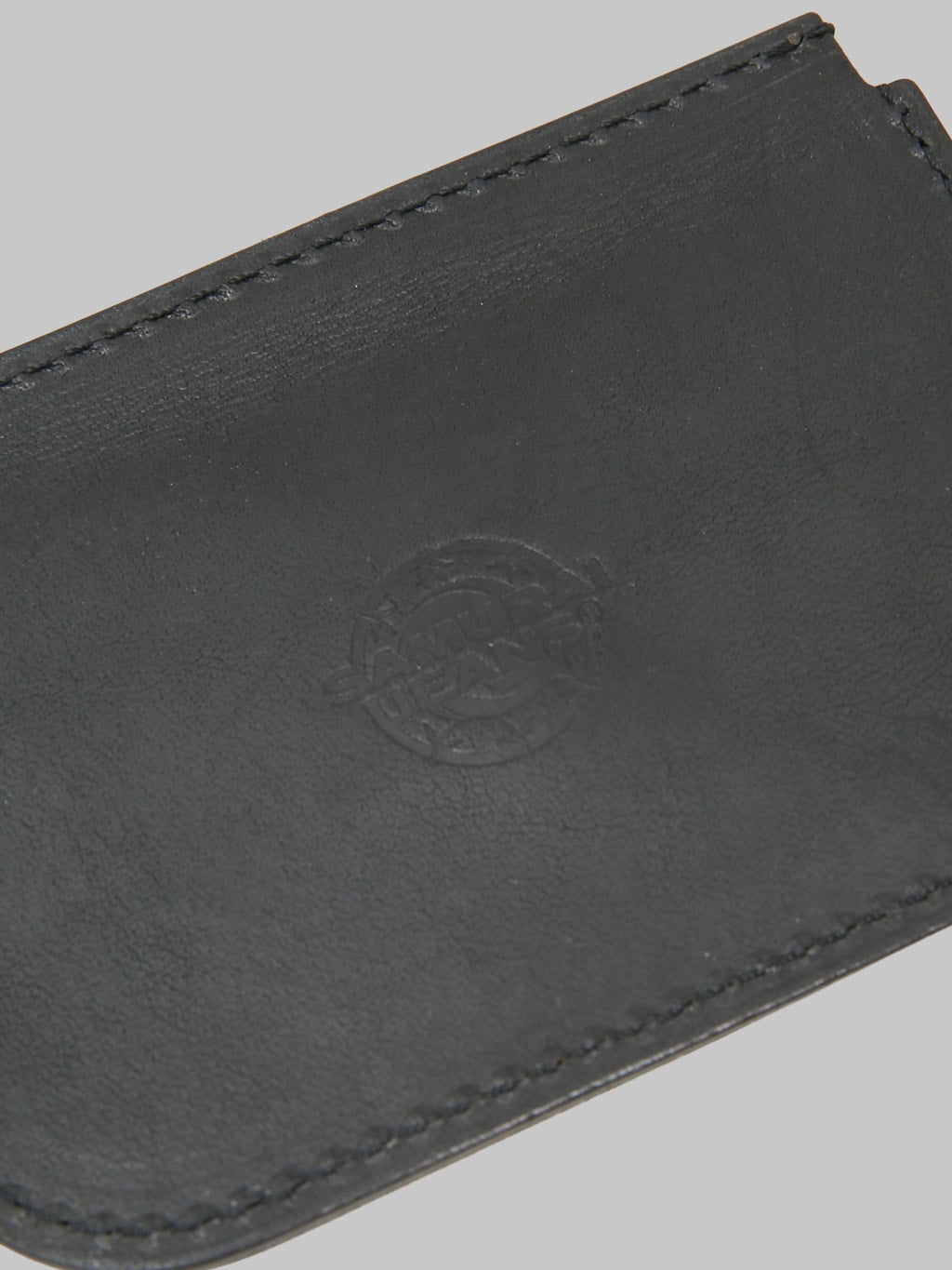 Samurai Jeans SJKCC26 Leather Card Case Black