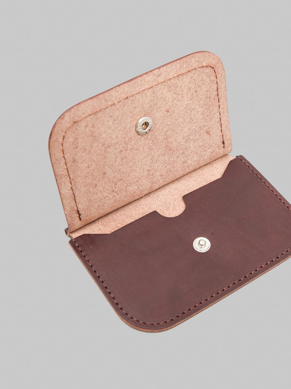 Samurai Jeans SJKCC26 Leather Card Case Brown