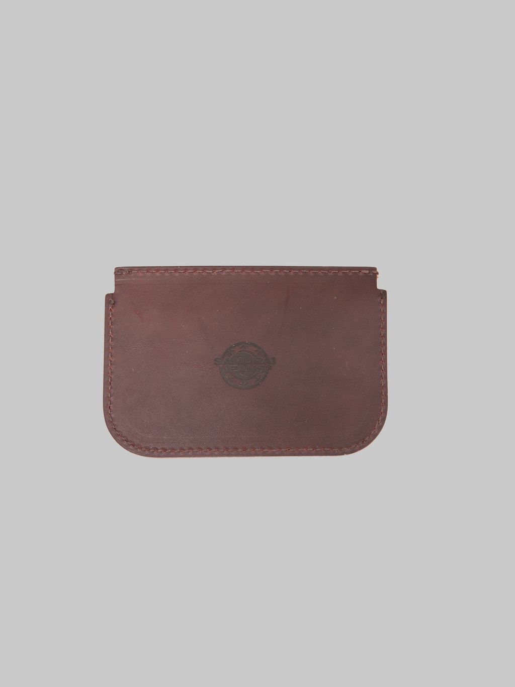 Samurai Jeans SJKCC26 Leather Card Case Brown