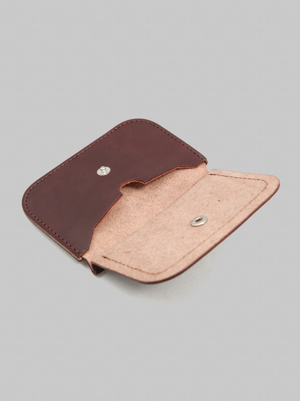 Samurai Jeans SJKCC26 Leather Card Case Brown