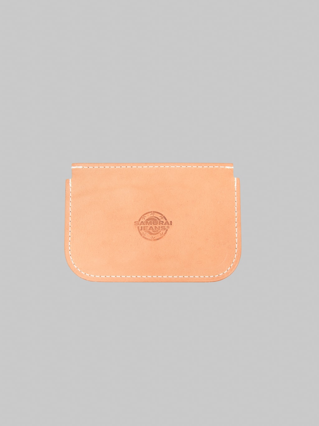 Samurai Jeans SJKCC26 Leather Card Case Tan