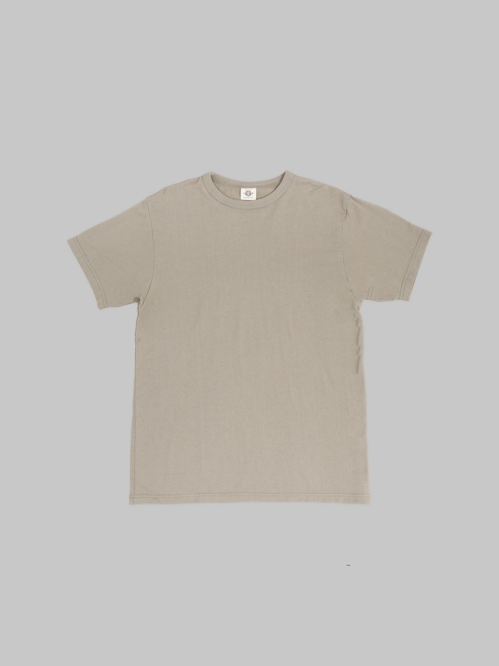 Samurai Jeans SJST-RIM Inlay Loopwheel Solid Tee Concrete Grey