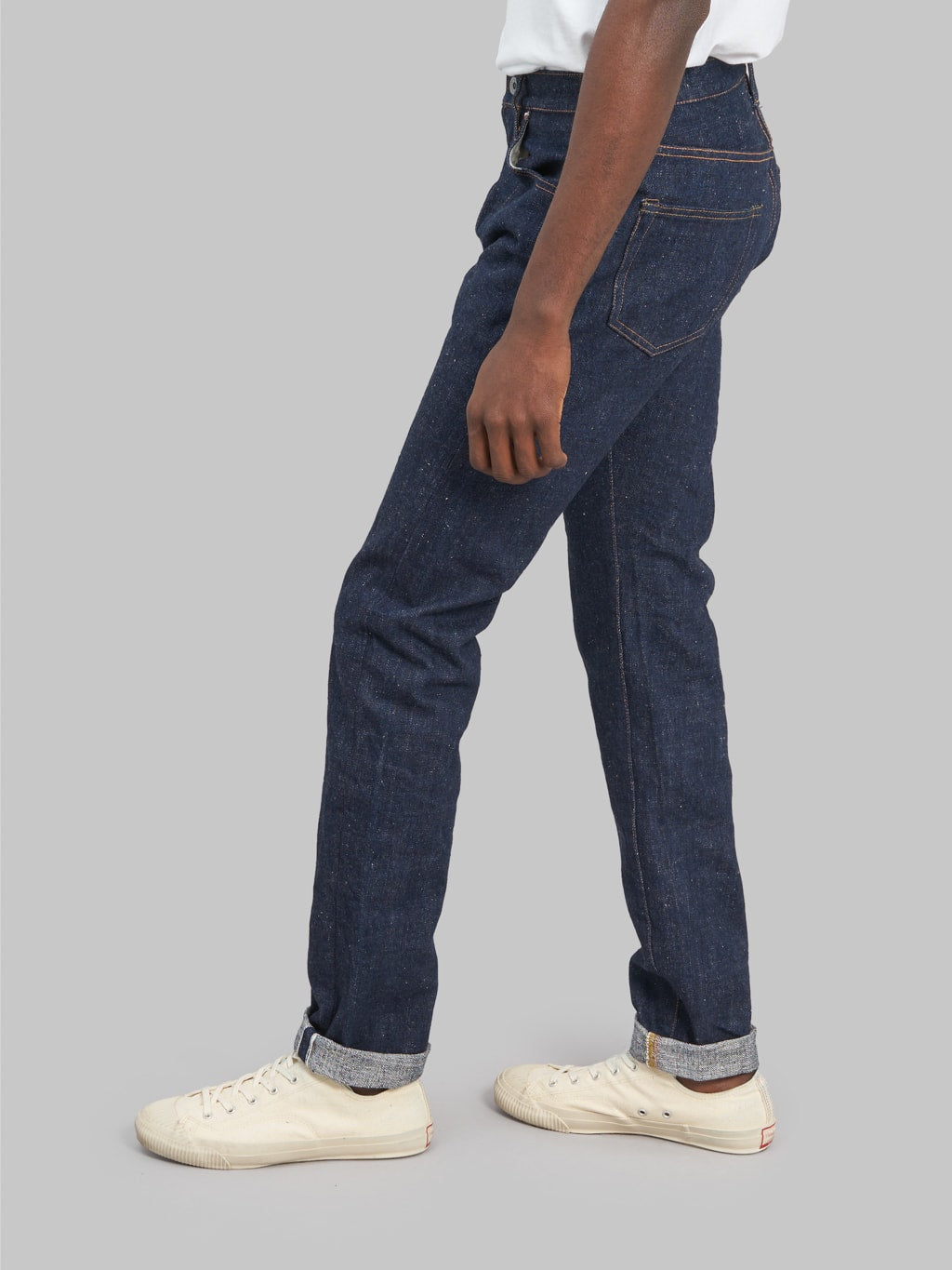 samurai jeans s211ax ai benkei natural indigo 18oz relaxed tapered jeans style