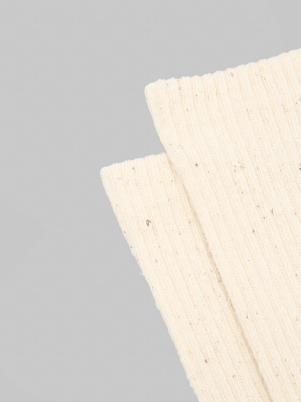 Samurai Jeans SJKS SC02 Samurai Cotton Socks Natural hem