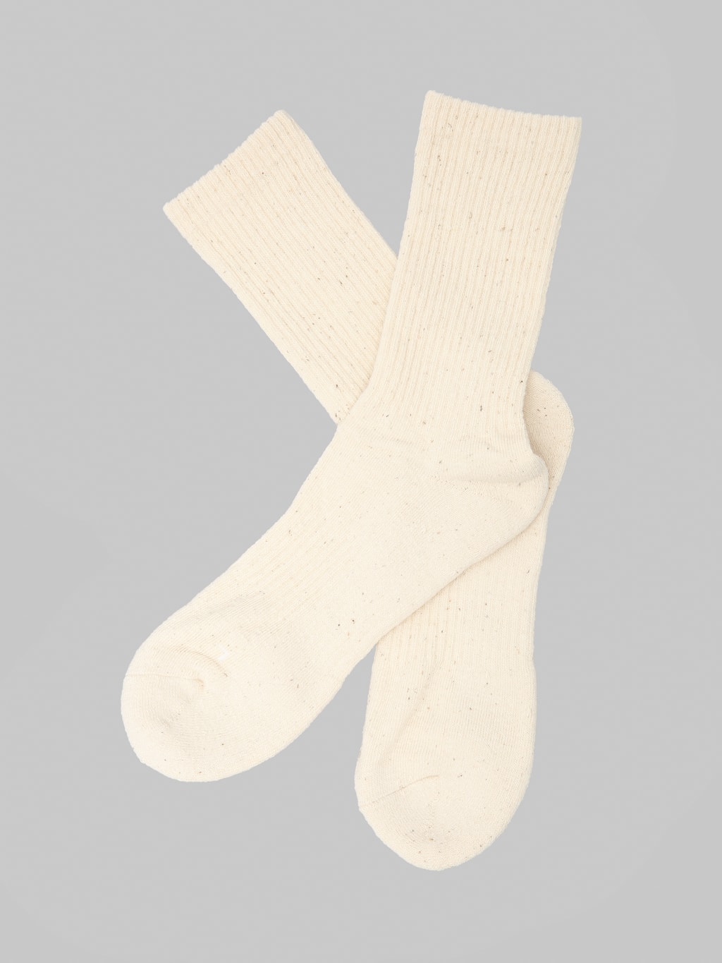 Samurai Jeans SJKS SC02 Samurai Cotton Socks Natural made in japan