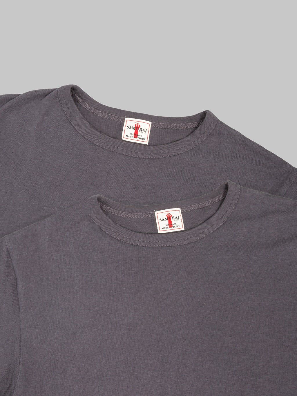 Samurai Jeans SJ2PST-CREW Tubular Charcoal T-Shirt (2 Pack)