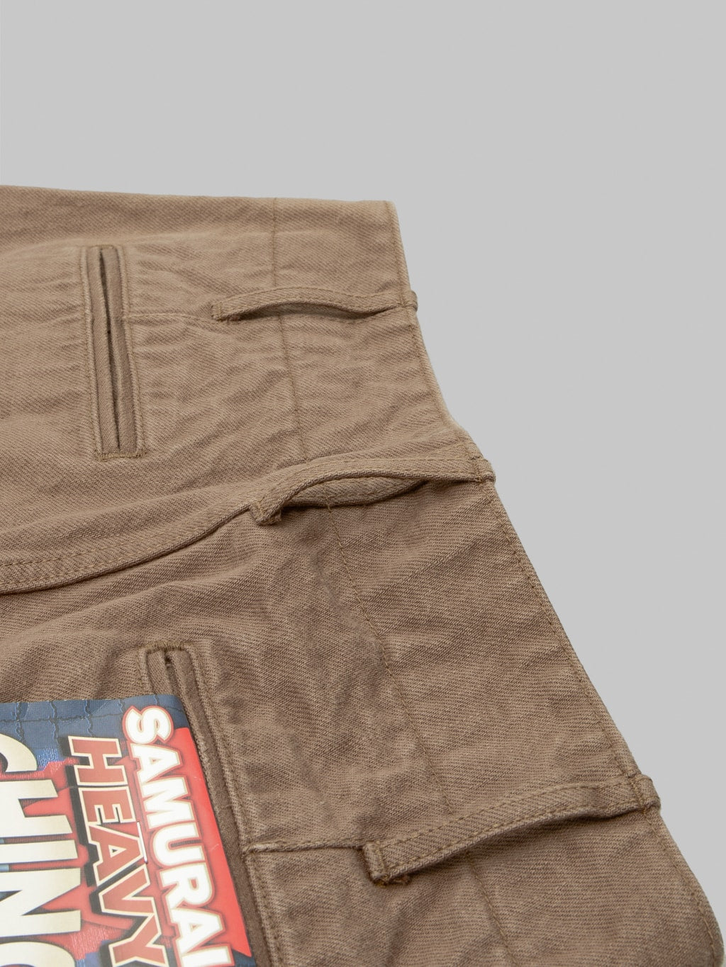 Samurai Jeans SJ42CP 15oz Heavy Chino Slim Straight belt loop