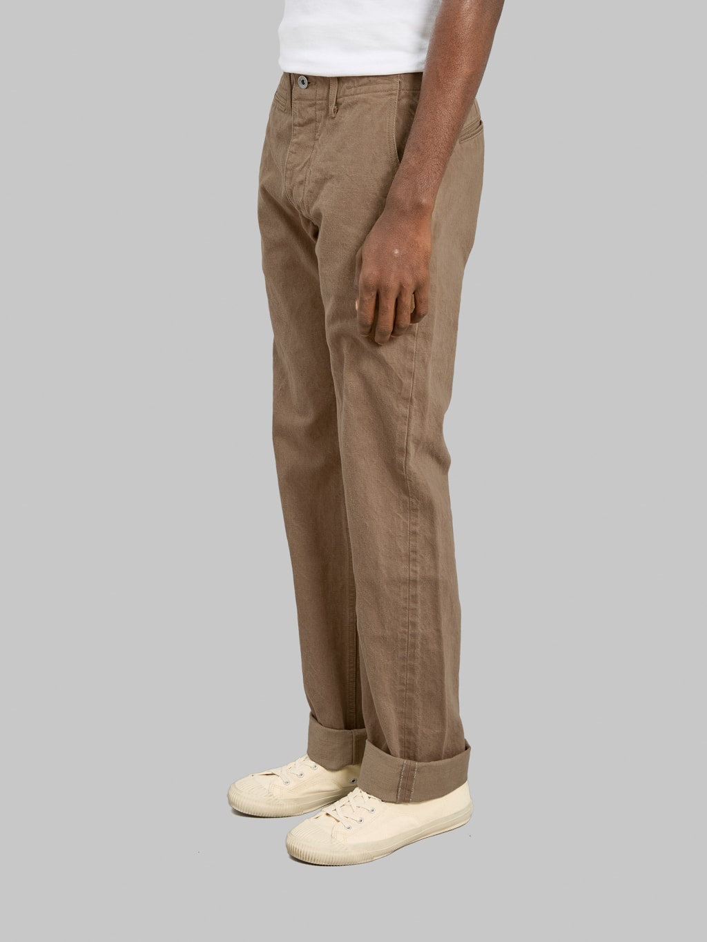 Samurai Jeans SJ42CP 15oz Heavy Chino Slim Straight side fit