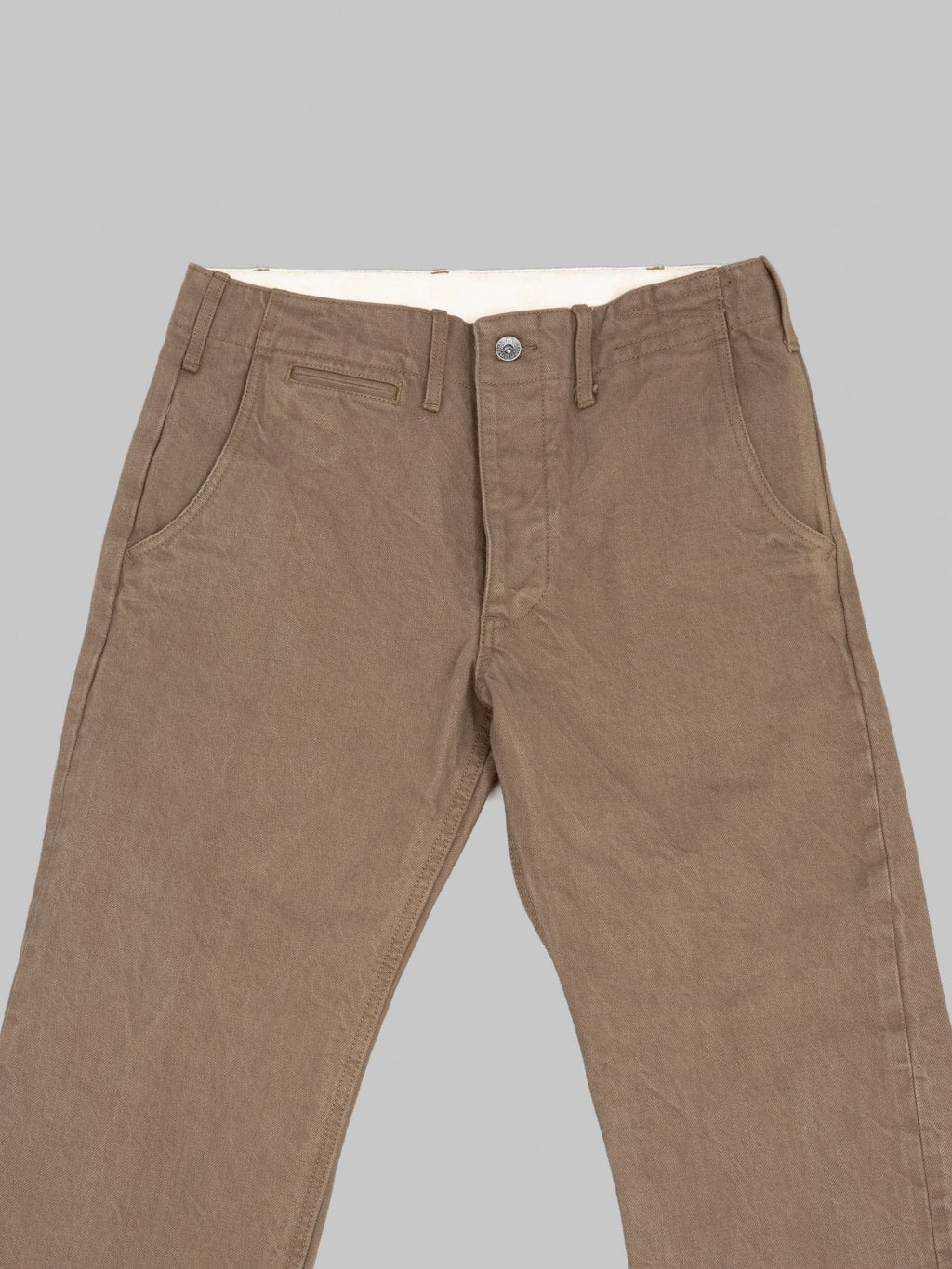 Samurai Jeans SJ42CP 15oz Heavy Chino Slim Straight front details