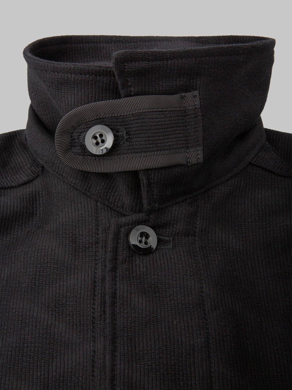 Samurai Jeans SJCJK25-SP Jagged Deck Cloth Jacket Black