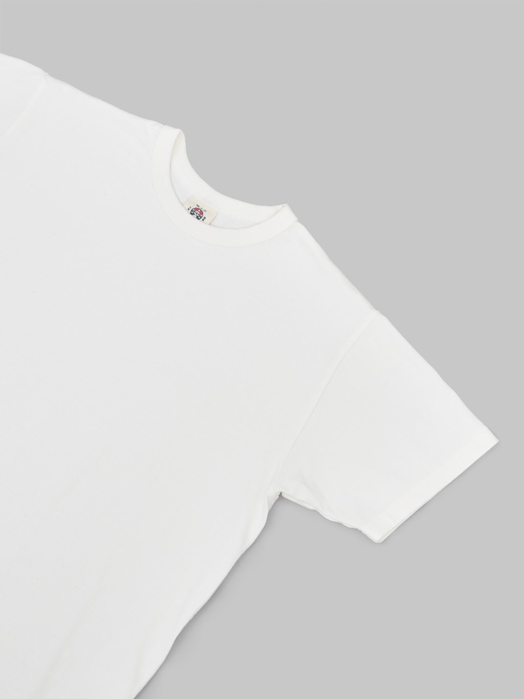 Samurai Jeans SJST-M-OVS Heavyweight Plain T-Shirt White