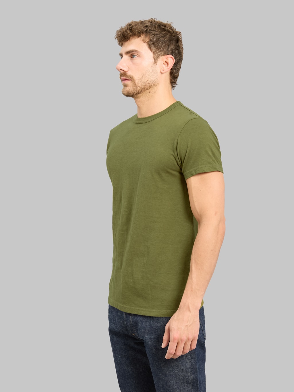 Samurai Jeans SJ2PST-CREW Tubular Olive T-Shirt (2 Pack)