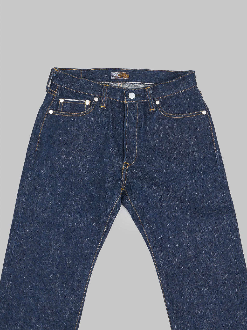 Samurai Jeans S000JP-AX "Ai Plus x Yamato Model" 18oz Slim Straight Jeans