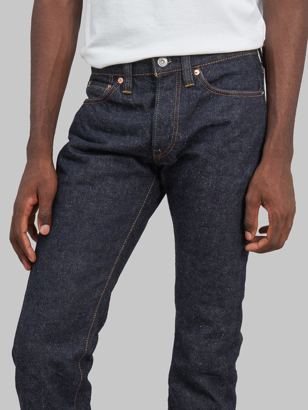 samurai s0511xxii texas cotton slim tapered jeans mid rise