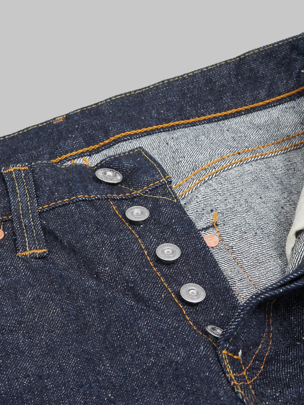samurai s0511xxii texas cotton slim tapered jeans iron buttons