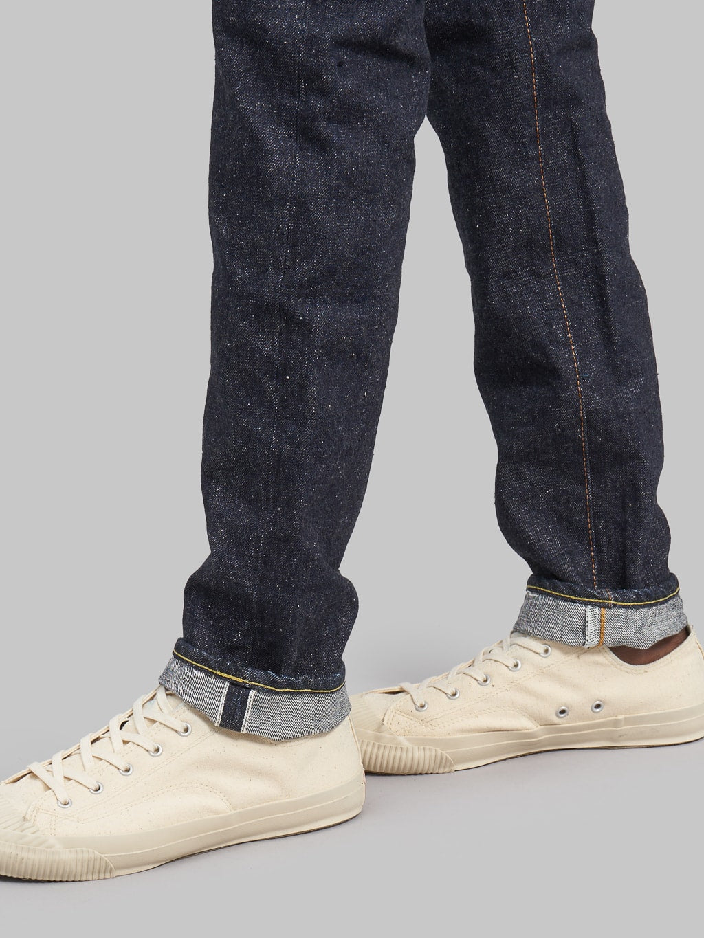 samurai s0511xxii texas cotton slim tapered jeans selvedge closeup