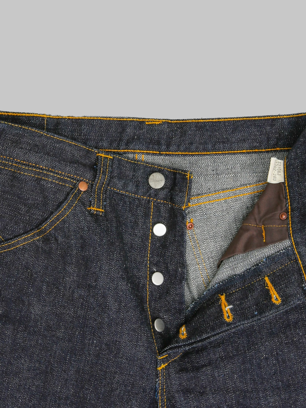 Samurai Jeans S210XJ17oz-26U "Year of  the Horse" 17oz Slim Straight Jeans