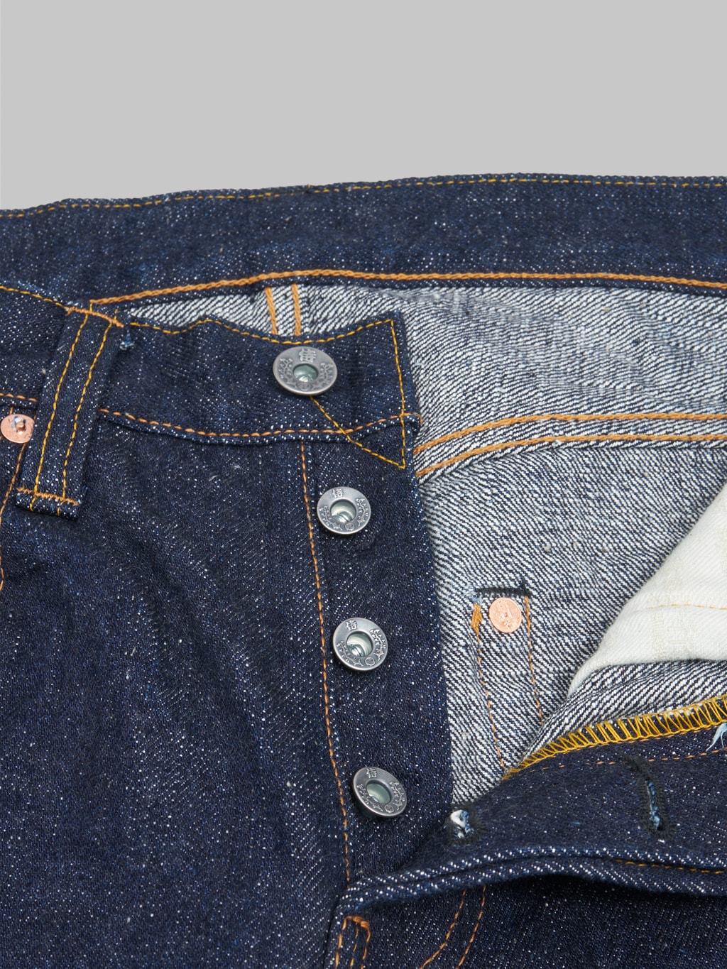samurai s211vx 17oz benkei jeans relaxed tapered buttons
