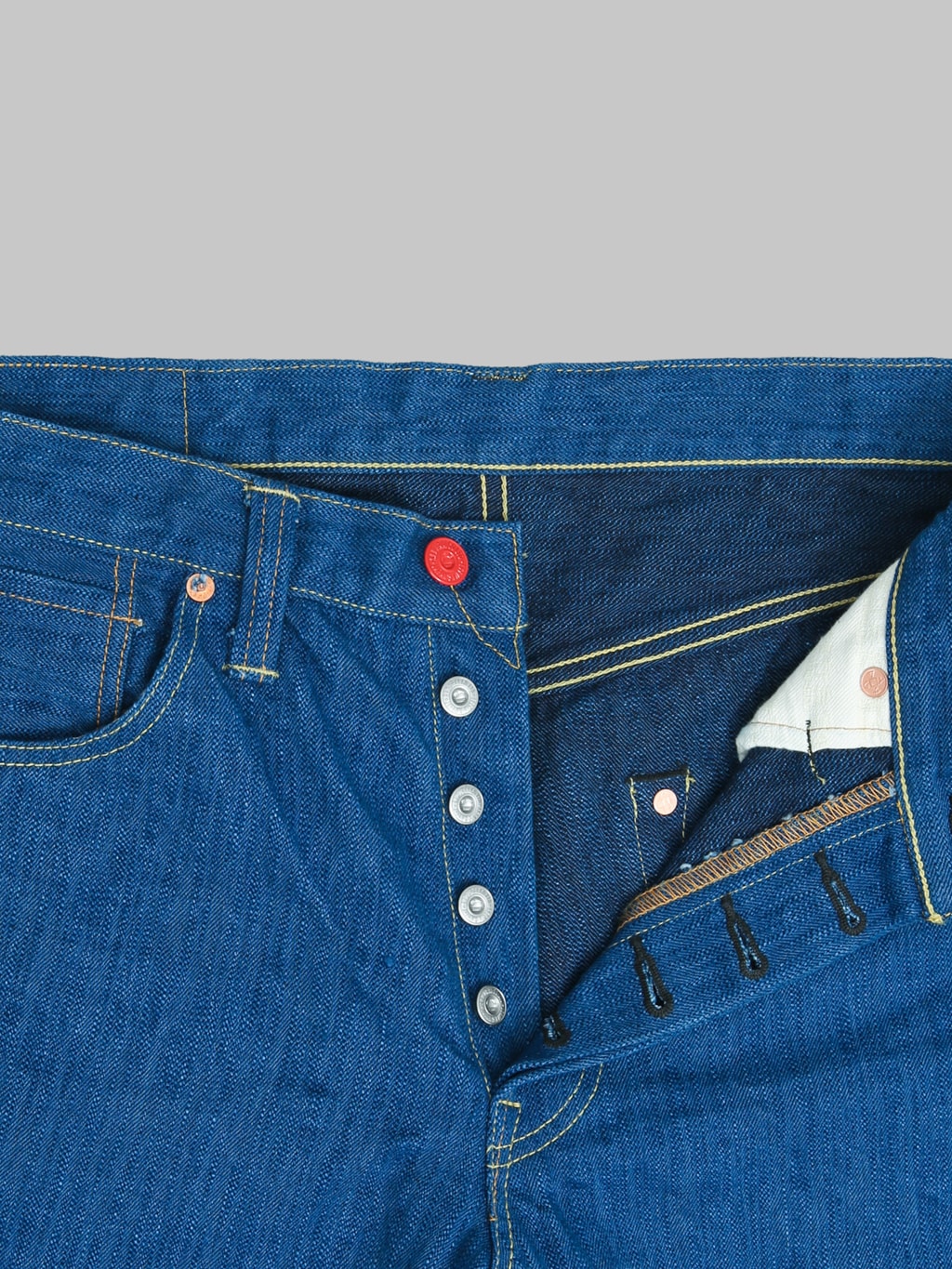Samurai Jeans S3000XX15oz-SH "Seigaiha" 15oz Wide Straight Jeans