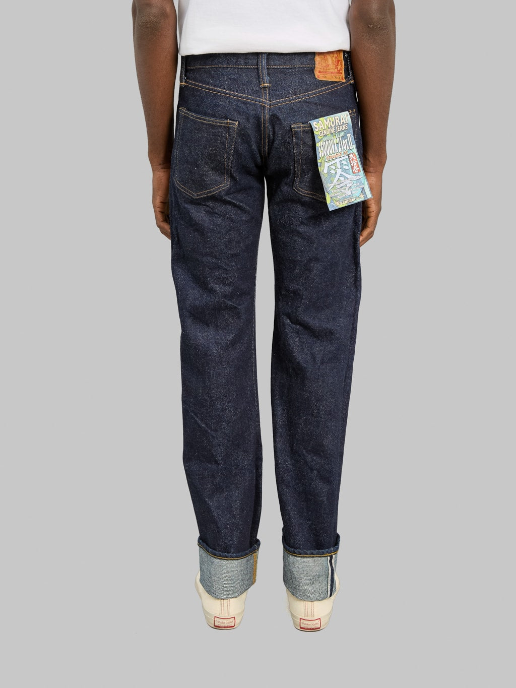 Samurai Jeans S5000VX21ozII Cho Kiwami 21oz Regular Straight Jeans  back fit