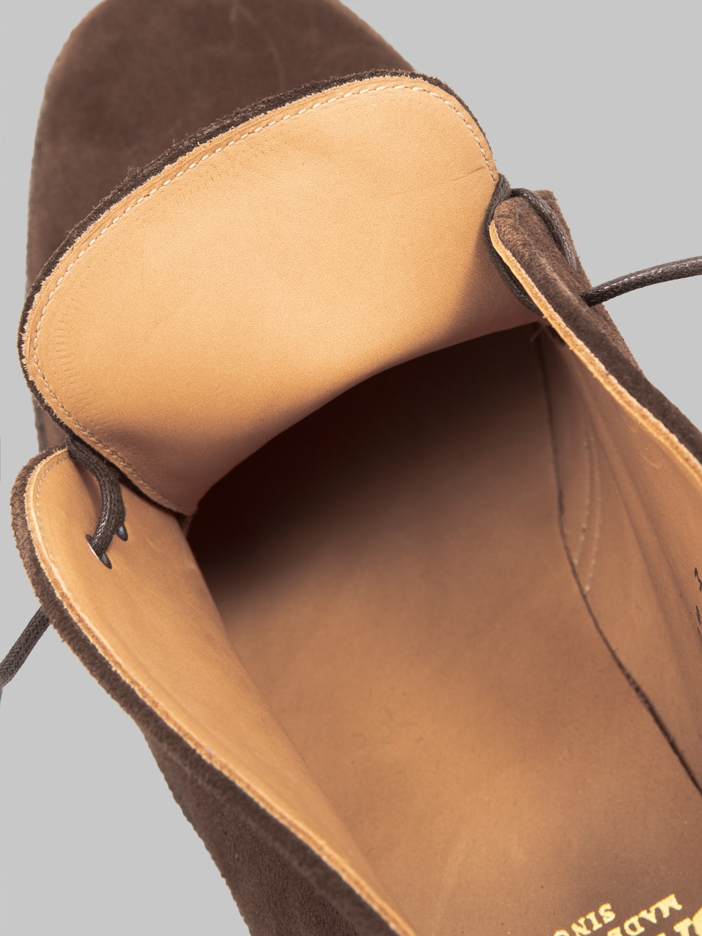 Sanders Japan Brit Chukka Chocolate Brown Suede 1960