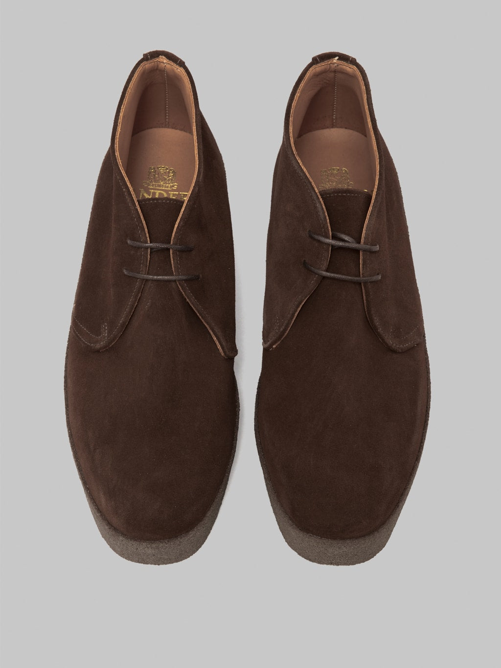 Sanders Japan Brit Chukka Chocolate Brown Suede japanese market