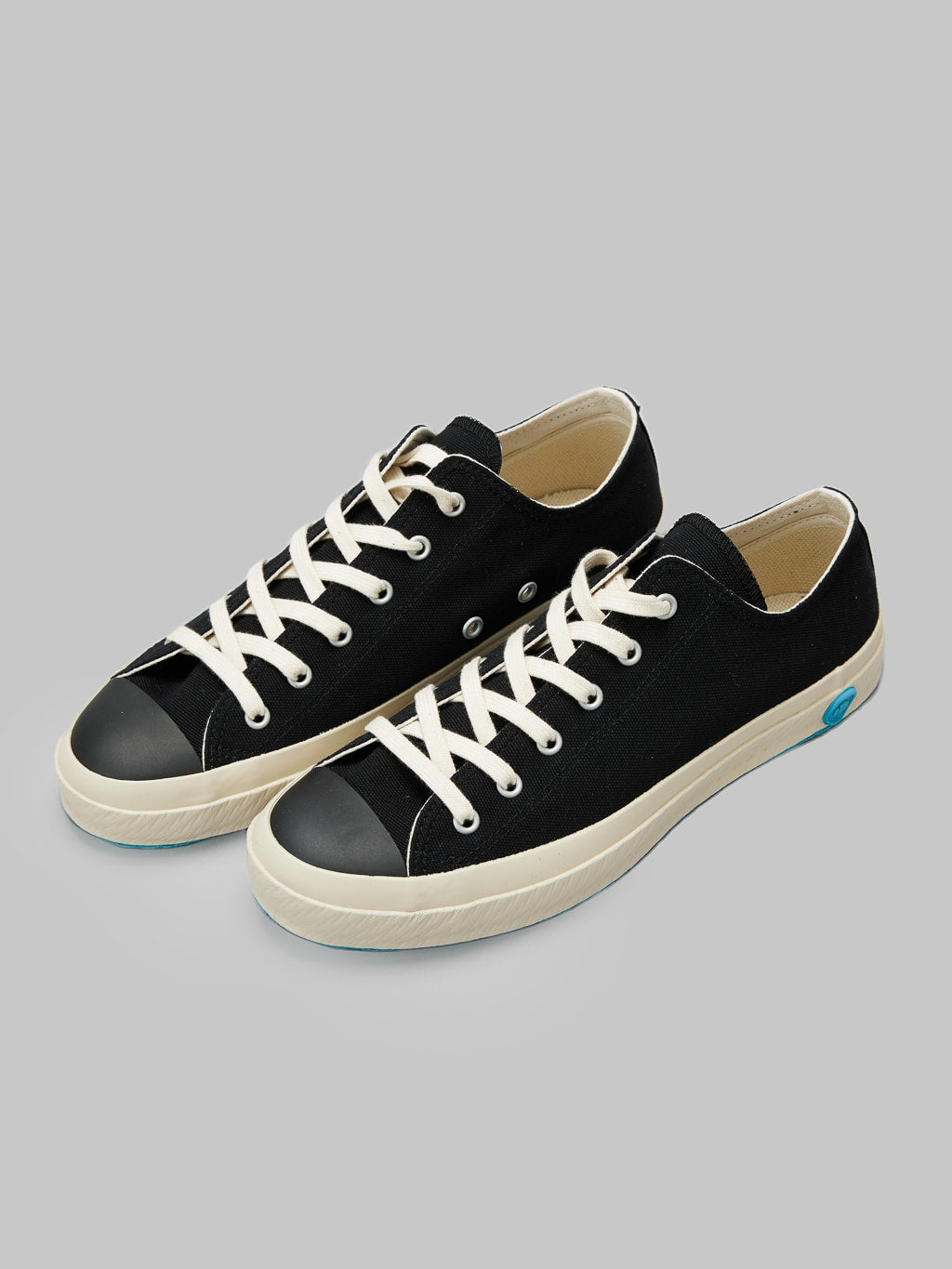 Shoes like pottery low sneaker black made in japan
