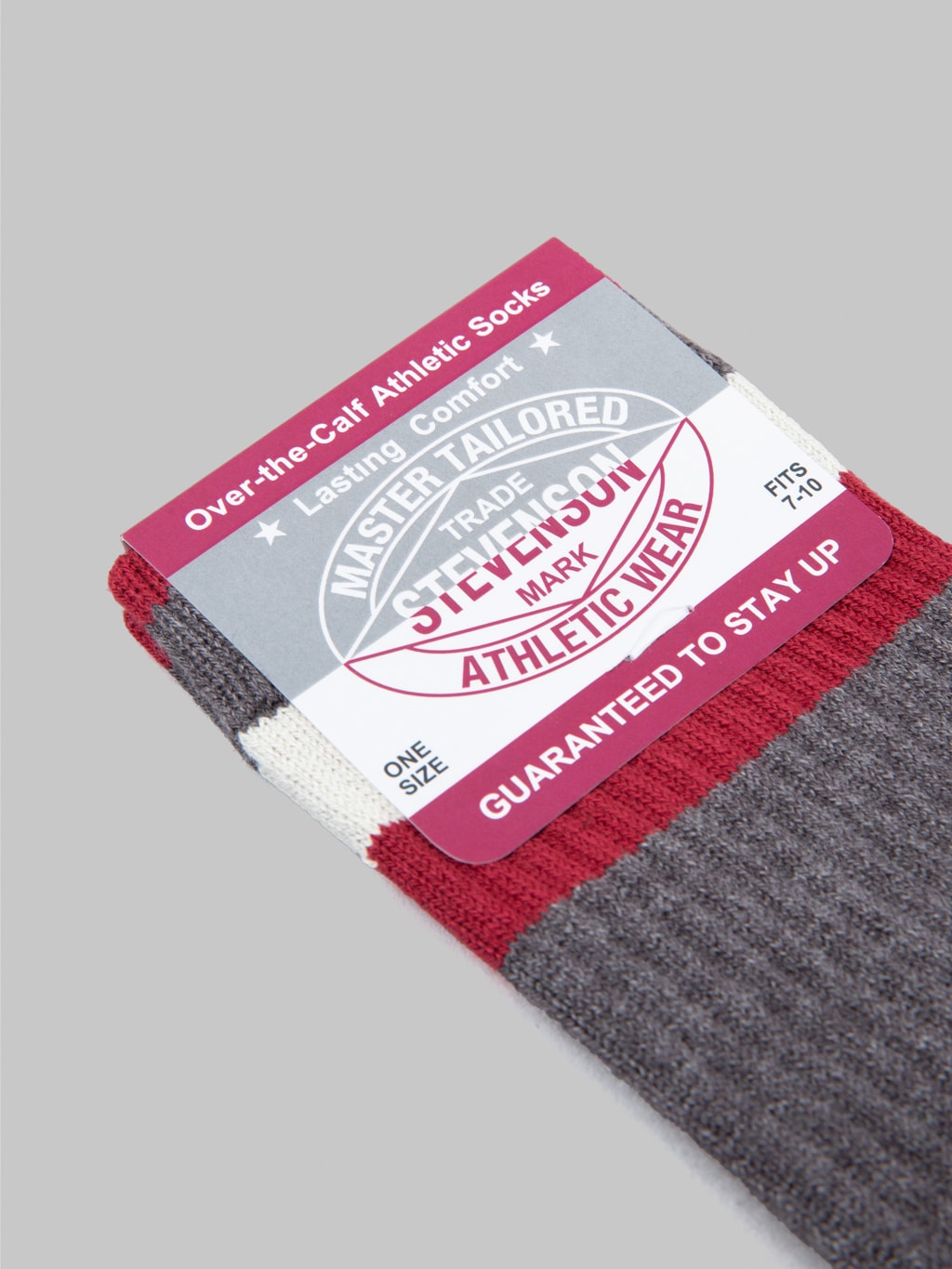 Stevenson Overall Co. Athletic Socks Grey