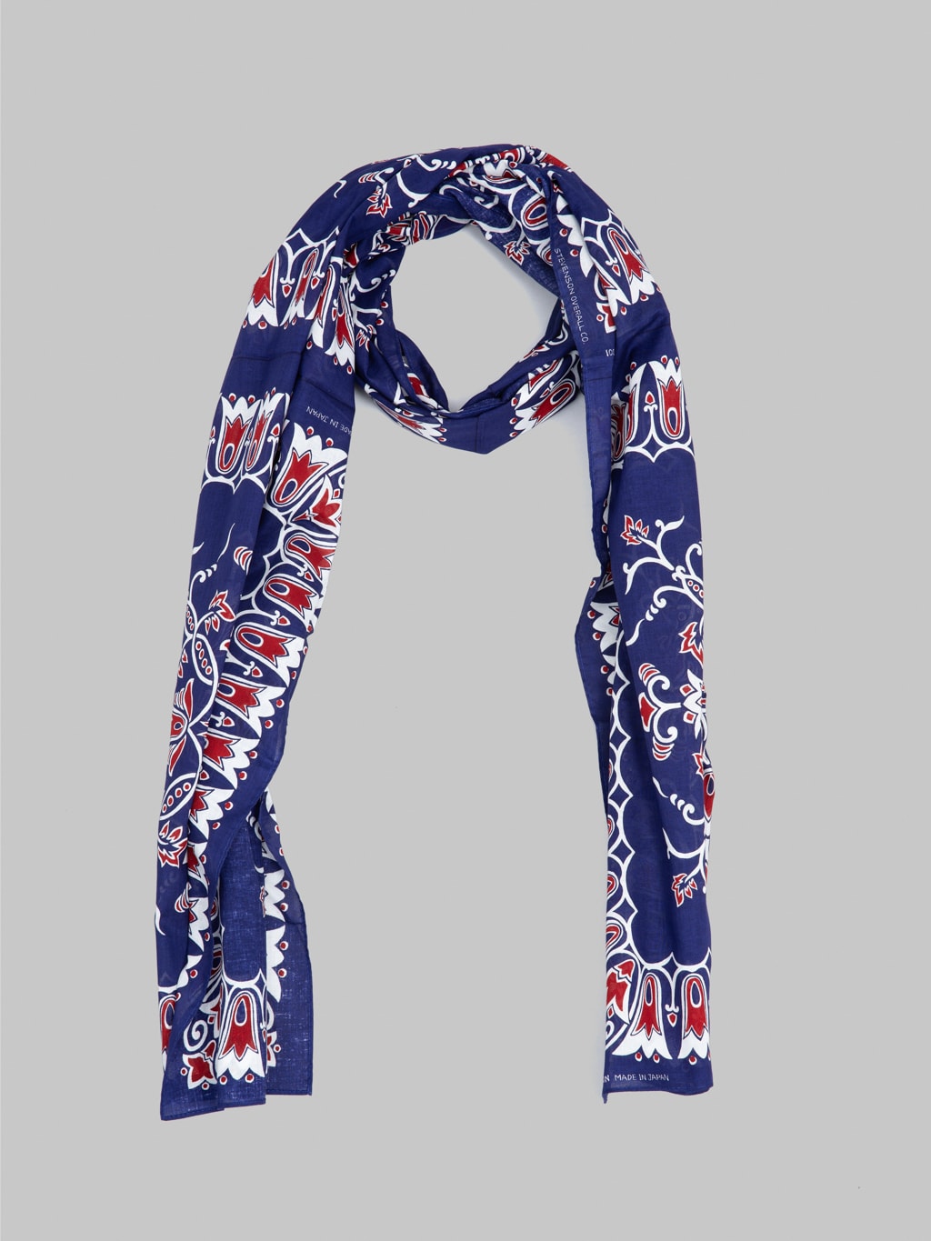 Stevenson Overall Co. Bandana Stole Navy