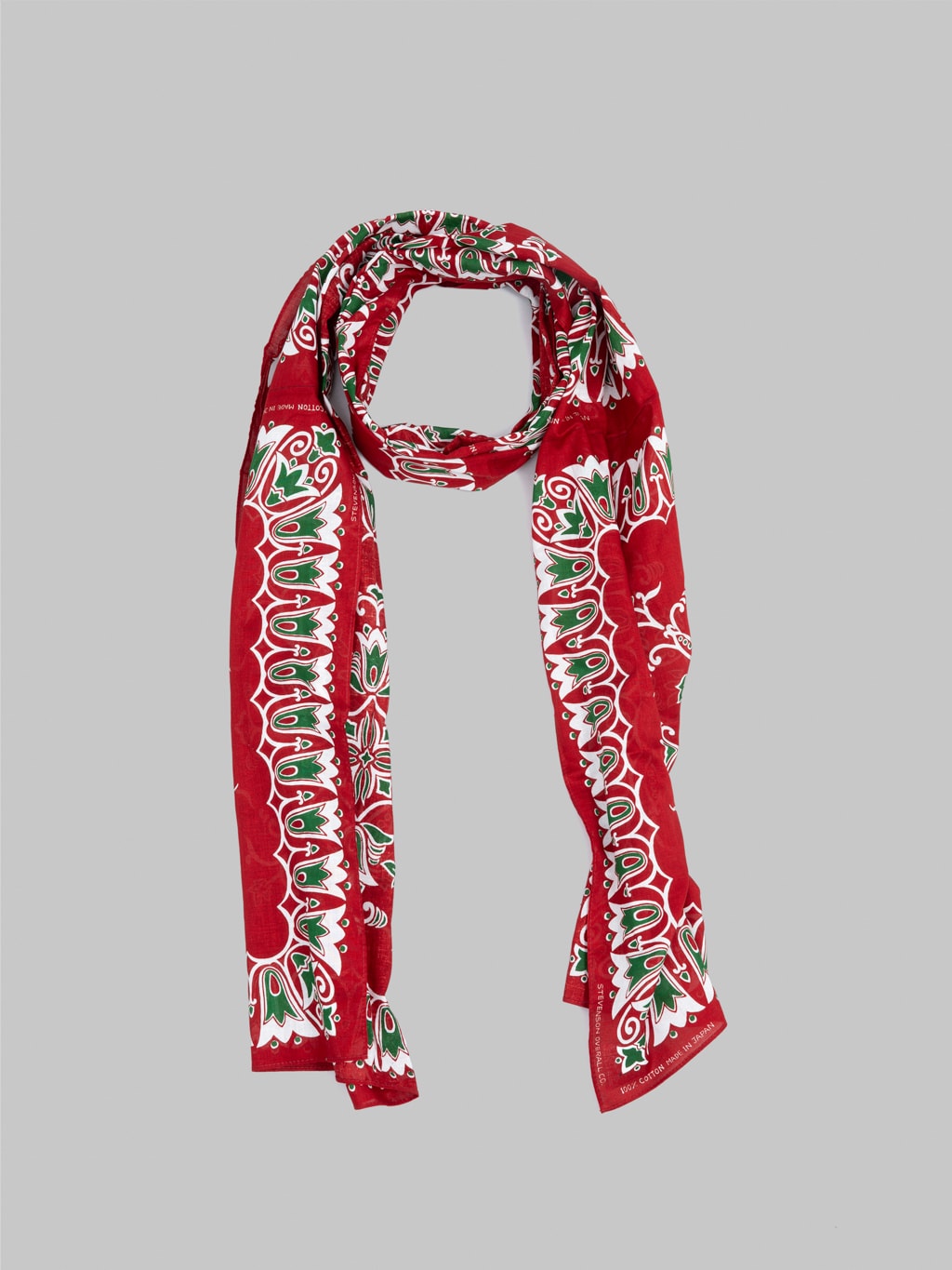 Stevenson Overall Co. Bandana Stole Red