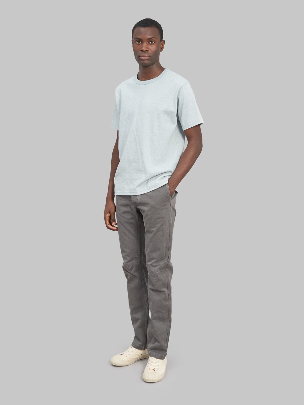 stevenson overall colts chinos v2 charcoal look