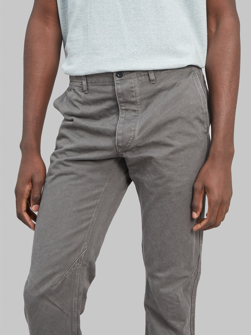 stevenson overall colts chinos v2 charcoal waist