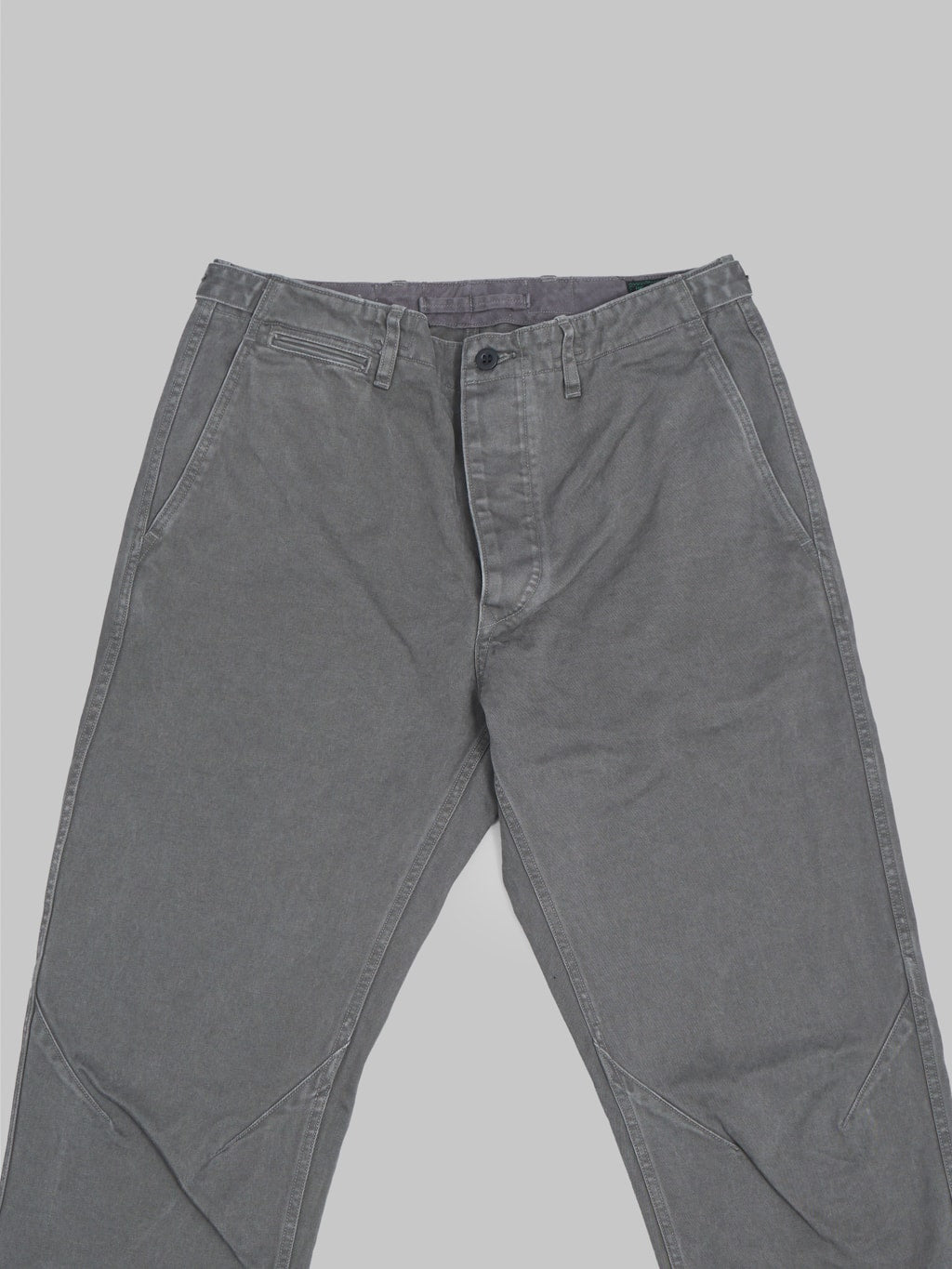 stevenson overall colts chinos v2 charcoal waist