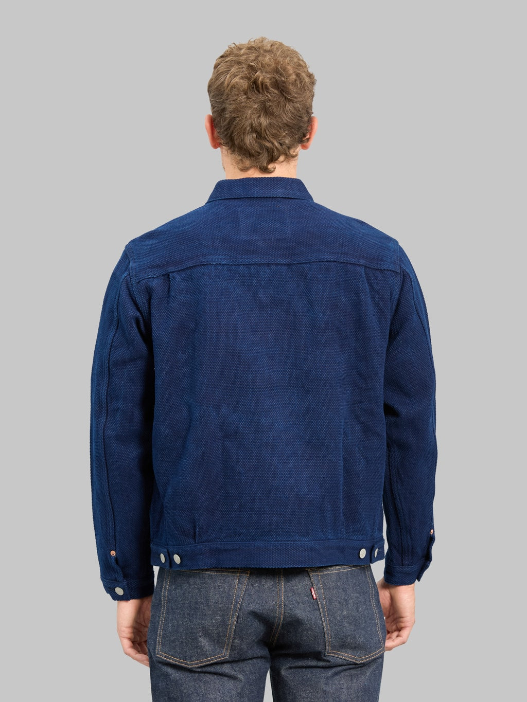 Studio D'Artisan 4619 14oz Sashiko Denim Type II Jacket