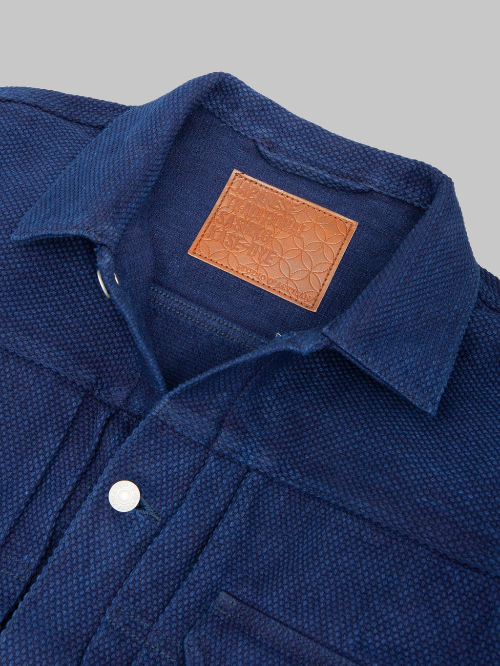 Studio D'Artisan 4619 14oz Sashiko Denim Type II Jacket