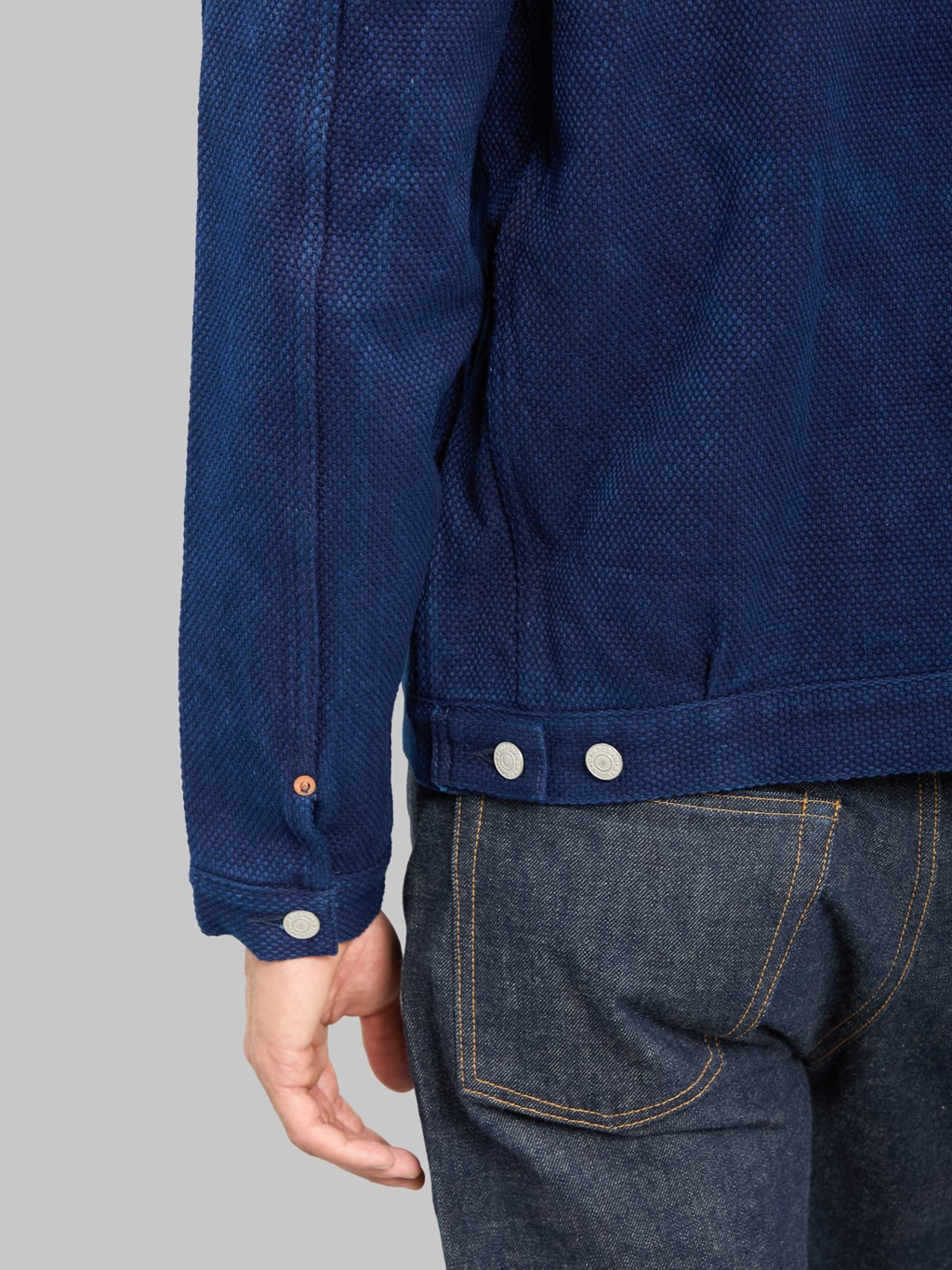 Studio D'Artisan 4619 14oz Sashiko Denim Type II Jacket
