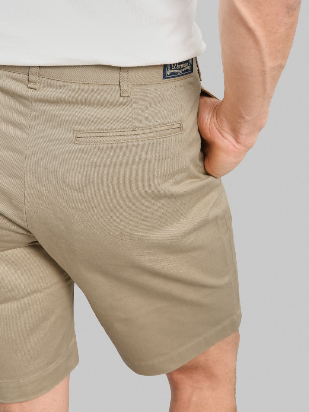 Studio D'Artisan 1925 Chino Shorts Beige
