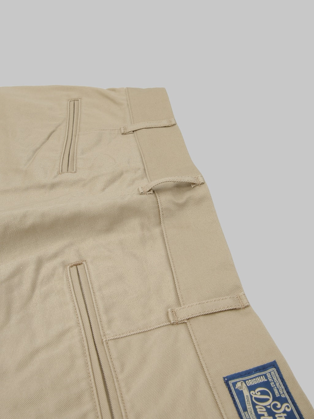 Studio D'Artisan 1925 Chino Shorts Beige
